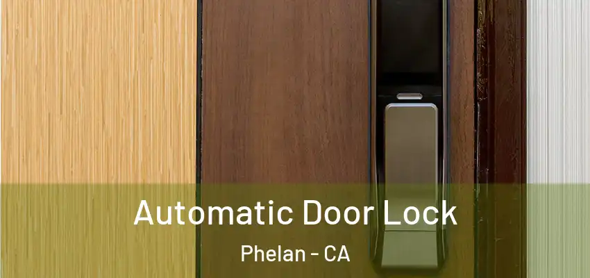  Automatic Door Lock Phelan - CA