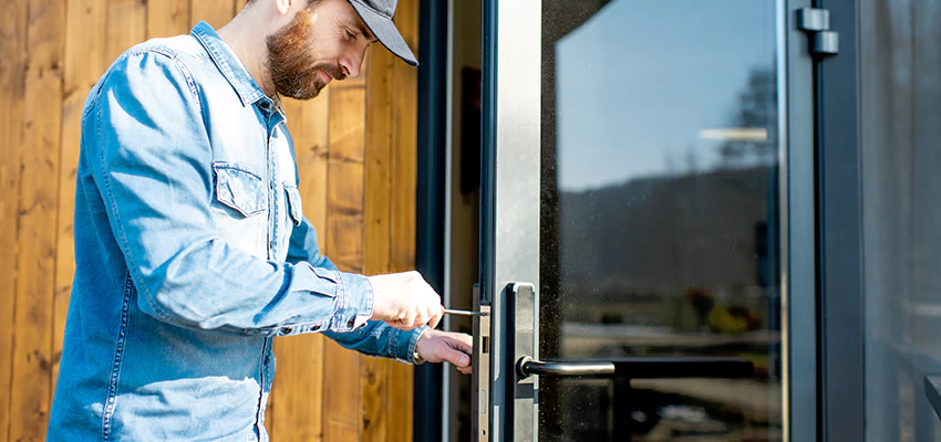 Frameless Glass Storefront Door Locks Replacement in Phelan, CA
